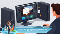 PC Kerja yang Siap Digunakan untuk Editing dan Tugas Profesional
