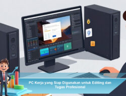 PC Kerja yang Siap Digunakan untuk Editing dan Tugas Profesional