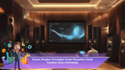 Ulasan Ringkas Perangkat Audio Rumahan Untuk Kualitas Suara Seimbang